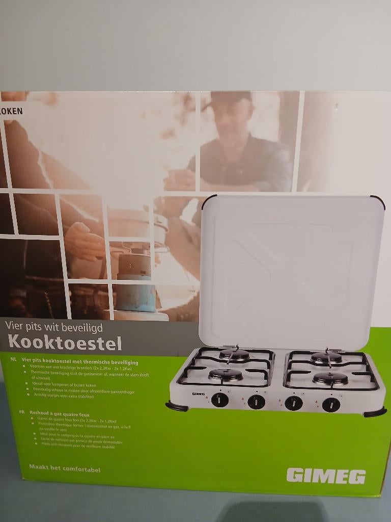 Kooktoestel kamperen, Ophalen, Nieuw