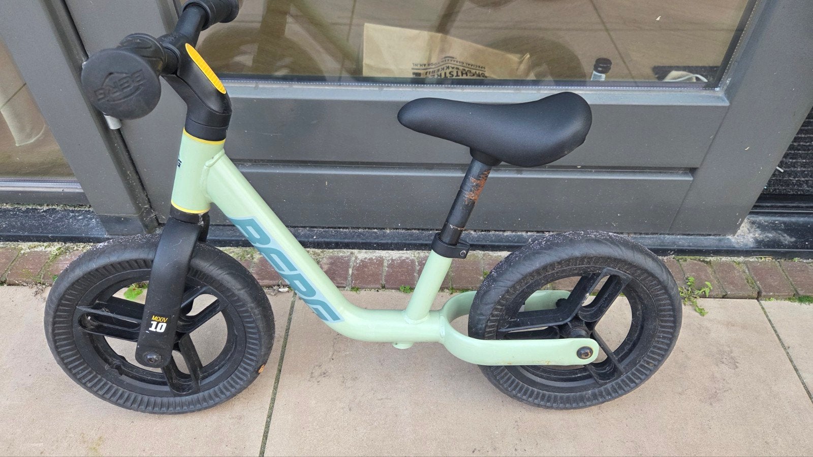 BERG Biky Mini Loopfiets - Lichtgroen, Ophalen, Gebruikt, Minder dan 16 inch, BERG