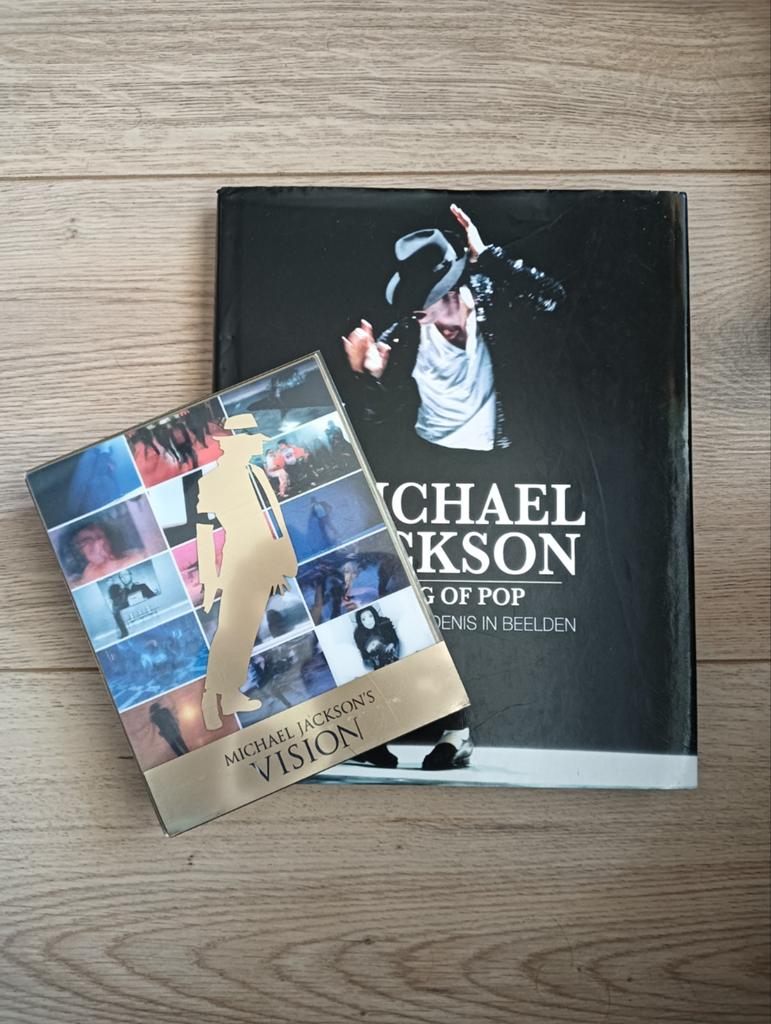 COMBI - Michael Jackson's Vision DVD Box + King of Pop €30,-, Alle leeftijden, Boxset, Muziek en Concerten, Ophalen of Verzenden