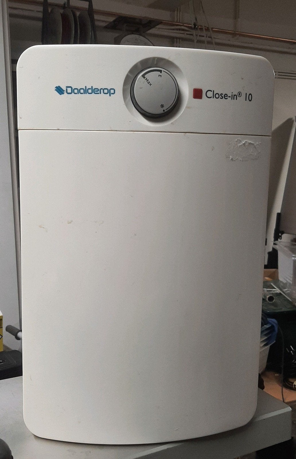Daalderop Close in 10 ltr. boiler, Doe-het-zelf en Verbouw, Geisers en Boilers, Ophalen, Gebruikt, Aardgas, Boiler