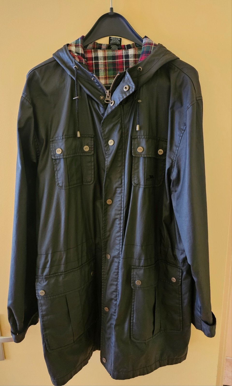 Trespass Madwax jacket, zwart, maat XXL, Zwart, Overige maten, Ophalen of Verzenden, Zo goed als nieuw