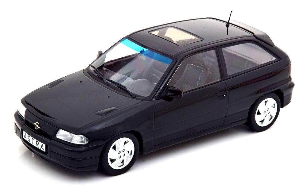 Opel Astra F GSi 1992 - zwart metallic, Auto, Norev, Ophalen of Verzenden, Norev.com
