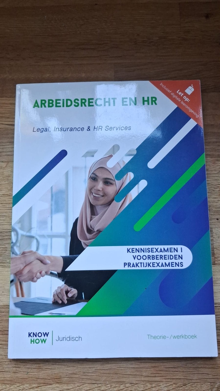 Arbeidsrecht en HR: Theorie-/werkboek (incl. digitale leerom, Ophalen of Verzenden, Gamma, Zo goed als nieuw, HBO