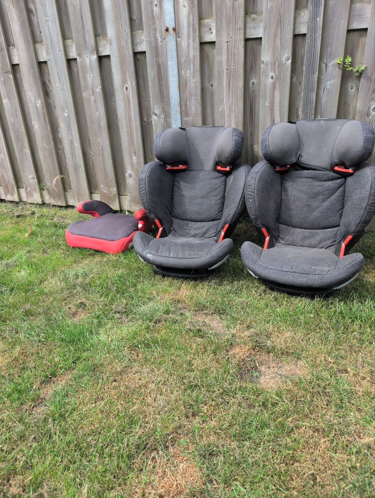 Kinderzitjes - Gebruikt maar nog prima voor een ronde, Ophalen, Autogordel of Isofix, Gebruikt, 15 t/m 36 kg