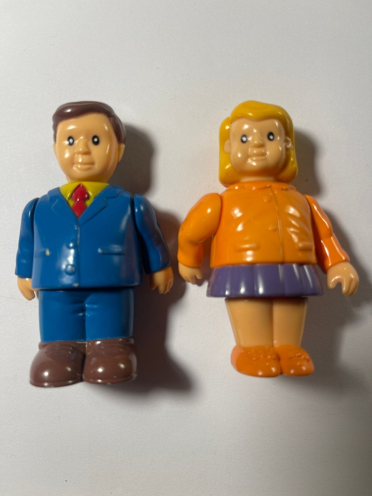 Fisher-Price Little People figuren set - Man en Vrouw, Ophalen of Verzenden, Gebruikt, Jongen of Meisje