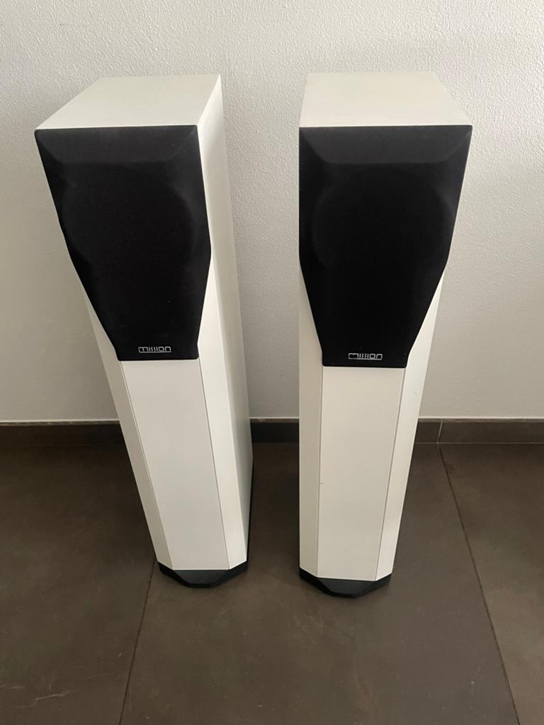 Mission 782 luidsprekers, Audio, Tv en Foto, Luidsprekers, Overige merken, Ophalen of Verzenden, Zo goed als nieuw, 60 tot 120 watt