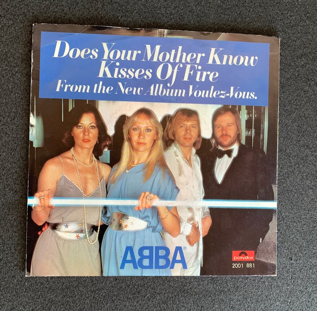 abba - does your mother know, 7 inch, Ophalen of Verzenden, Zo goed als nieuw, Pop