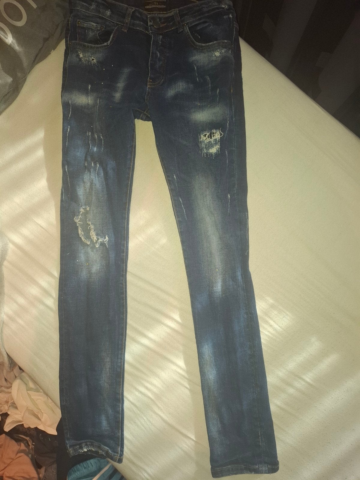 JOHN H & KENZARRO Jeans - Maat S, Kleding | Heren, Blauw, W32 (confectie 46) of kleiner, Ophalen of Verzenden, Zo goed als nieuw
