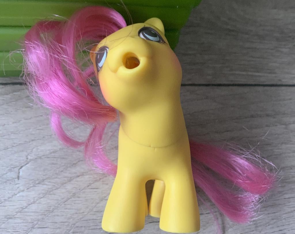1989 My Little Pony G1 Vintage Drink N Wet Baby Flicker, Ophalen of Verzenden, Zo goed als nieuw