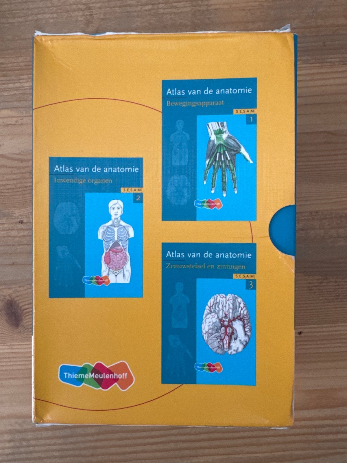 Atlas van de anatomie - Bewegingsapparaat, organen, zenuwste, Ophalen of Verzenden, Beta, Zo goed als nieuw, HBO