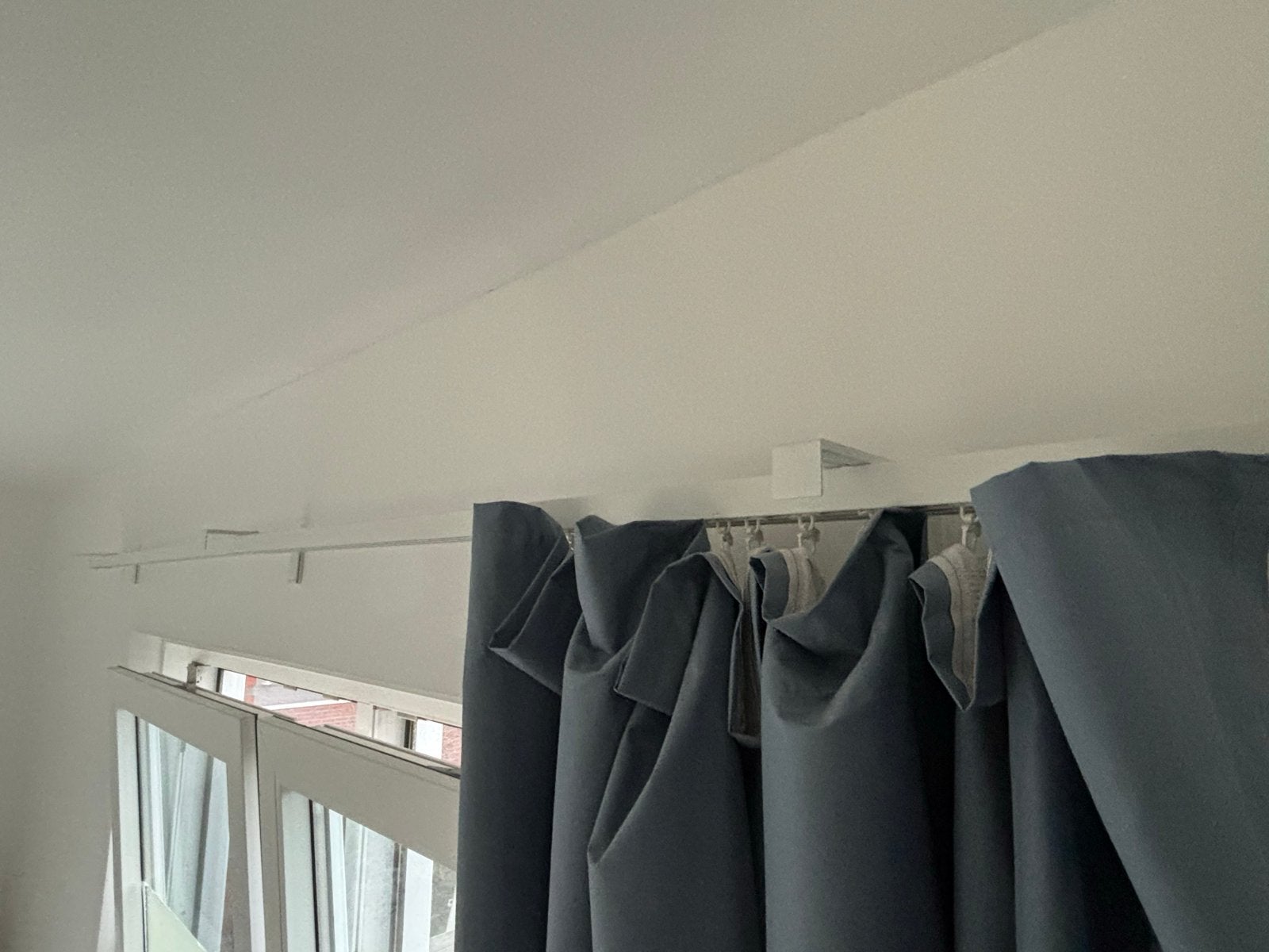 rails, 3 stuks, Huis en Inrichting, Ophalen, Gebruikt, Blauw, Lichtdoorlatend