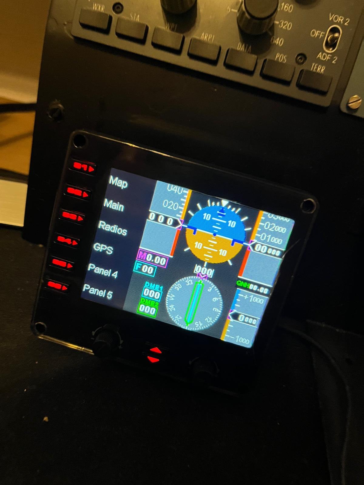 Saitek / Logitech Flight Instrument Panel, Computers en Software, Joysticks, Ophalen of Verzenden, Zo goed als nieuw