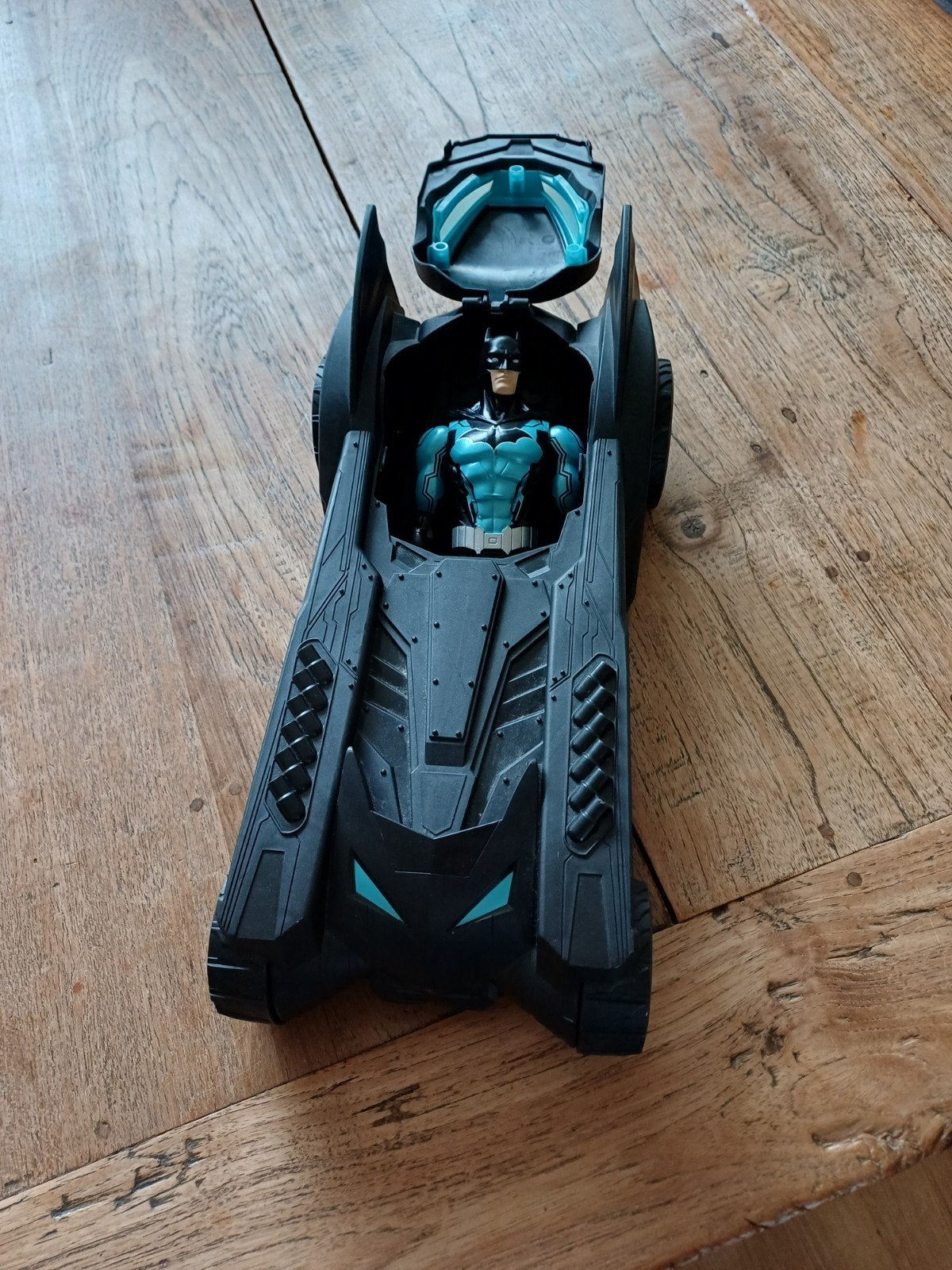 Batman actiefiguur met Batmobile voertuig, Ophalen of Verzenden