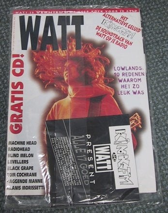 WATT magazine Dave Grohl-Alanis-Radiohead + CD, Verzamelen, Ophalen of Verzenden, Nieuw, Boek, Tijdschrift of Artikel