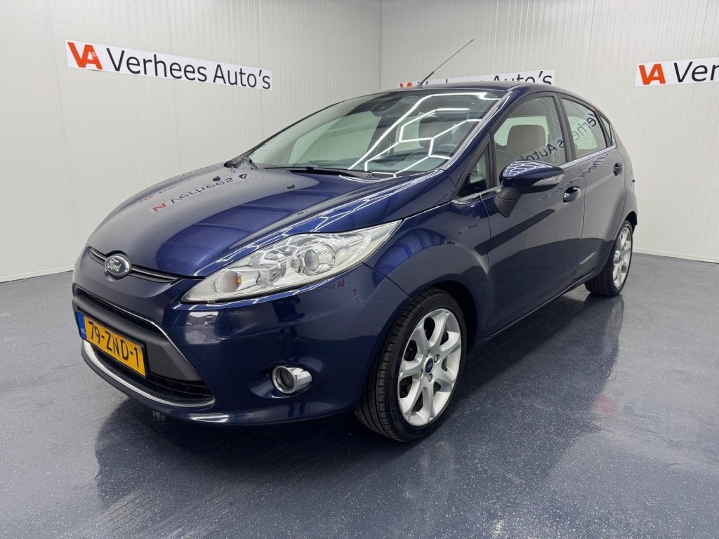 Ford Fiesta 1.25 Titanium (bj 2013), Euro 5, Bedrijf, 19 km/l, Fiësta