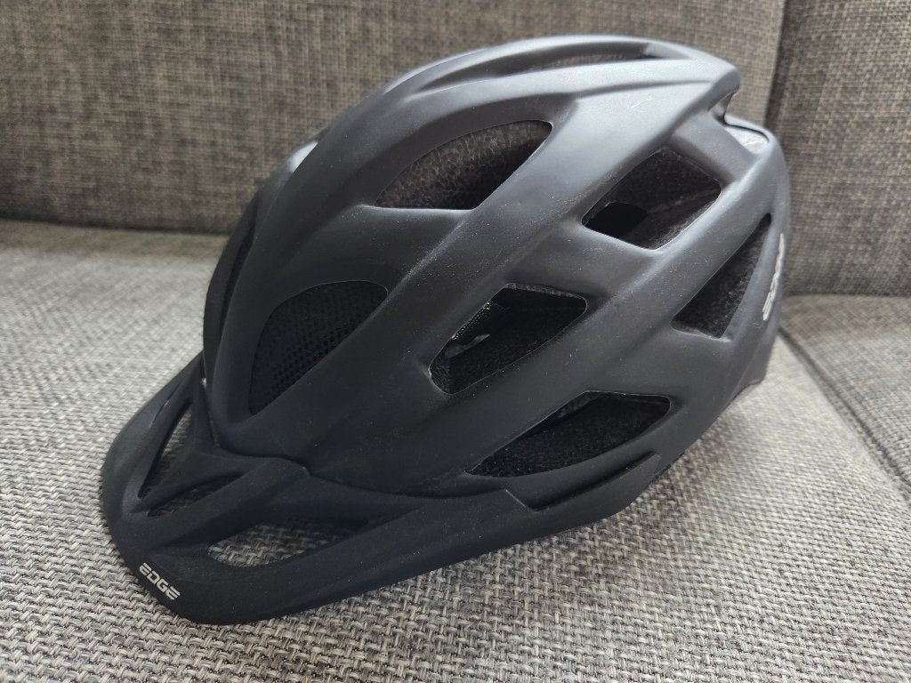 Edge Cantabria Fietshelm - MTB Maat M 54-58 cm zwart NIEUW, EDGE, M, Nieuw, Ophalen of Verzenden