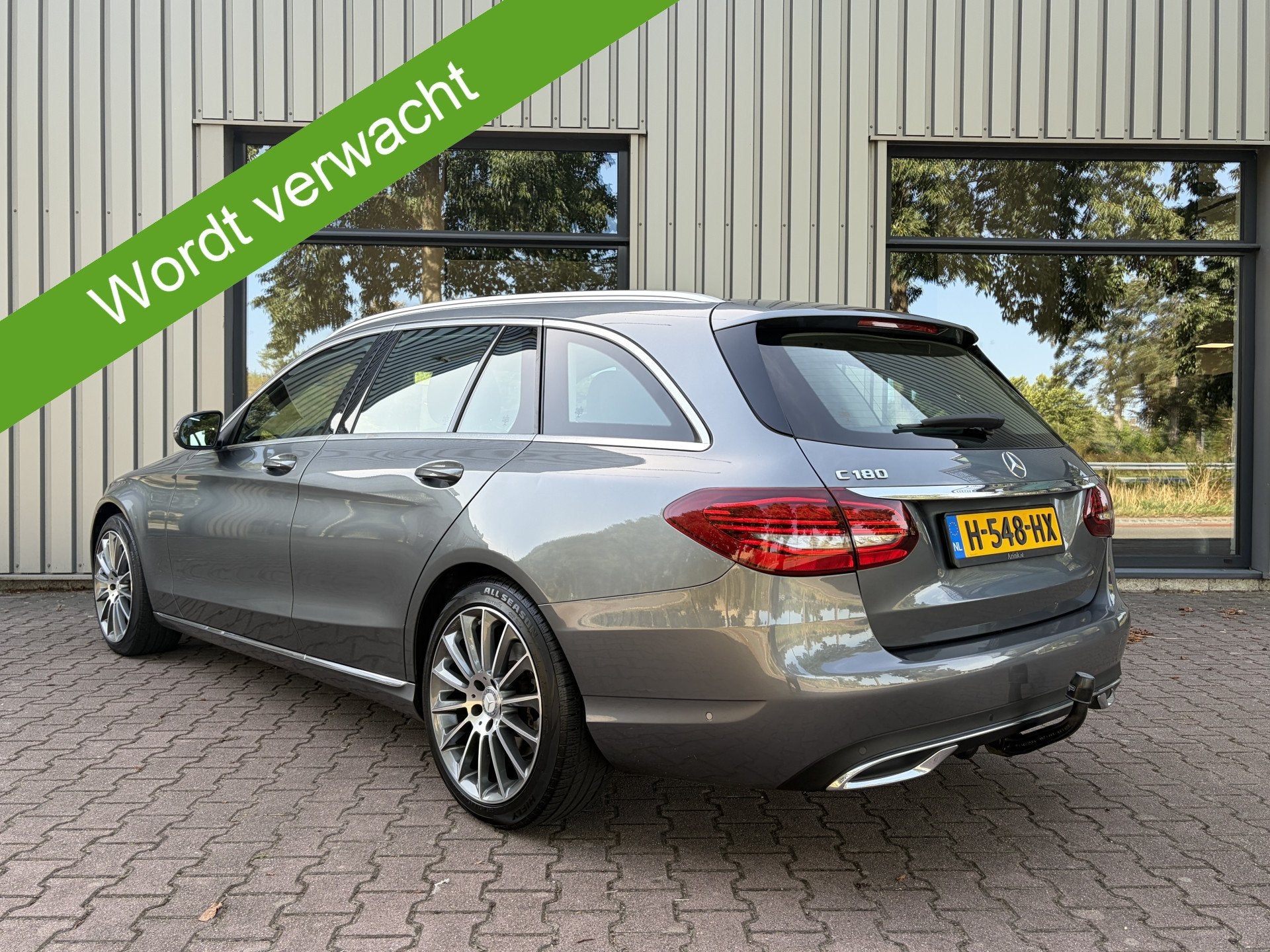 Mercedes-Benz C-Klasse Estate 180 Avantgarde Trekhaak, Panor, Auto's, Automaat, 12 maanden, 14 km/l, Automatische klimaatregeling