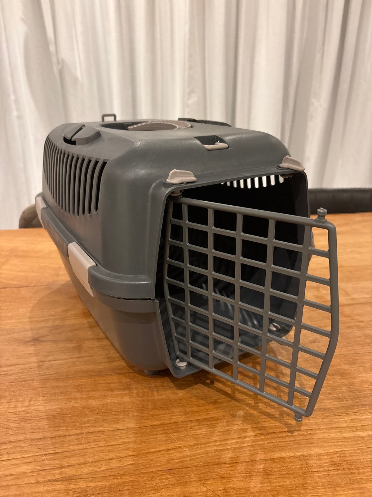 Reiskoffer voor kat of kleine hond, Ophalen, Gebruikt