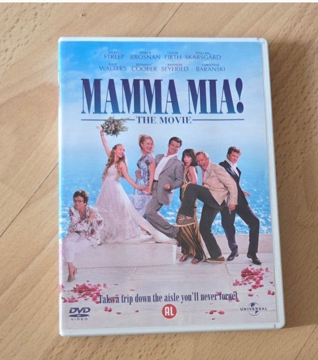 Mamma Mia! The Movie, Alle leeftijden, Ophalen of Verzenden, Zo goed als nieuw, Romantische komedie