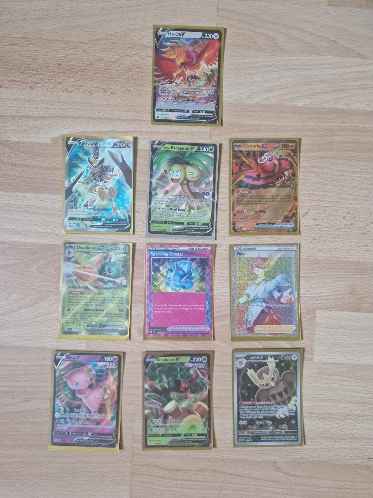 Pokémon Kaarten Collecti V, VMAX, Trainer, Sparkling Cryst, Ophalen of Verzenden, Zo goed als nieuw, Meerdere kaarten