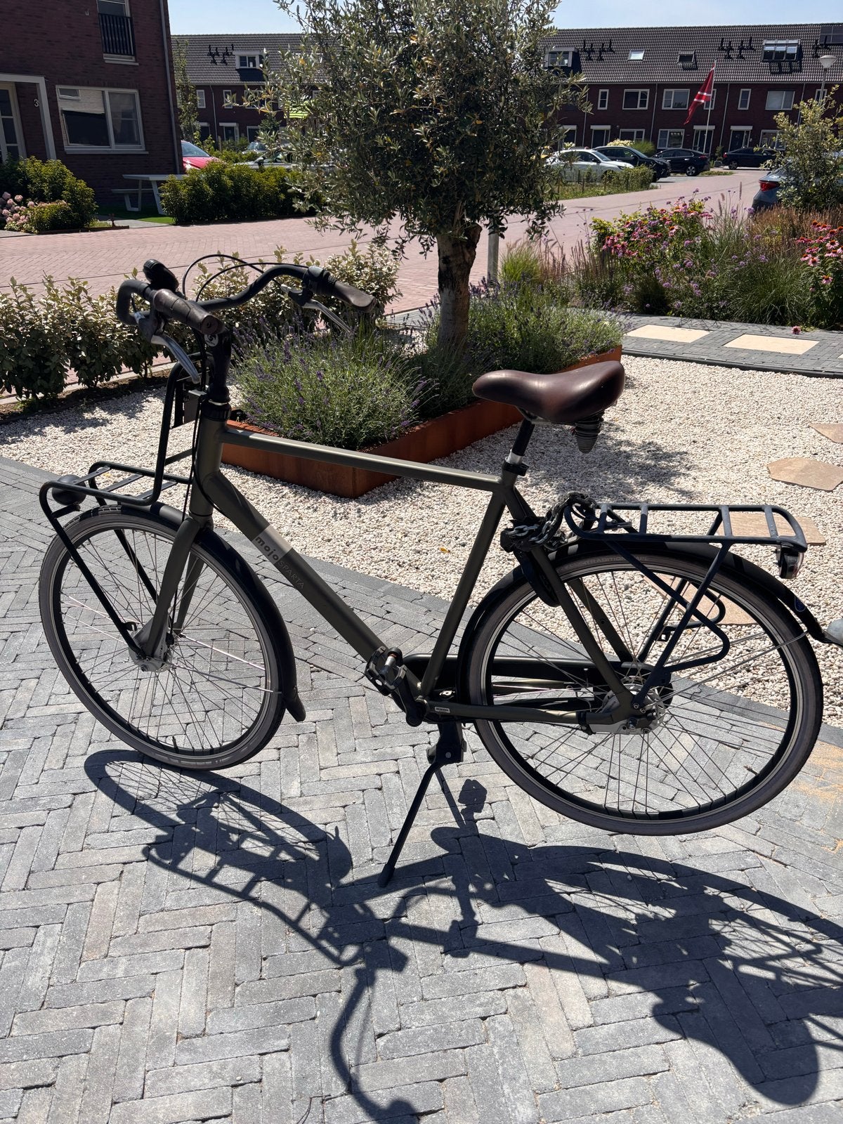 Herenfiets Mojo Sparta met versnelling en slot, Ophalen, Sparta, Gebruikt, Velgrem