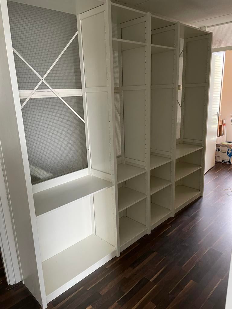Lundia kast - Modulaire opbergkast met planken, Ophalen, Zo goed als nieuw, 25 tot 50 cm, 200 cm of meer