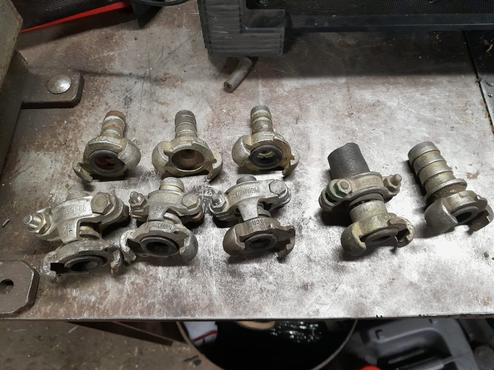 klauwkopelingen, Doe-het-zelf en Verbouw, Gereedschap | Handgereedschap, Ophalen, Gebruikt