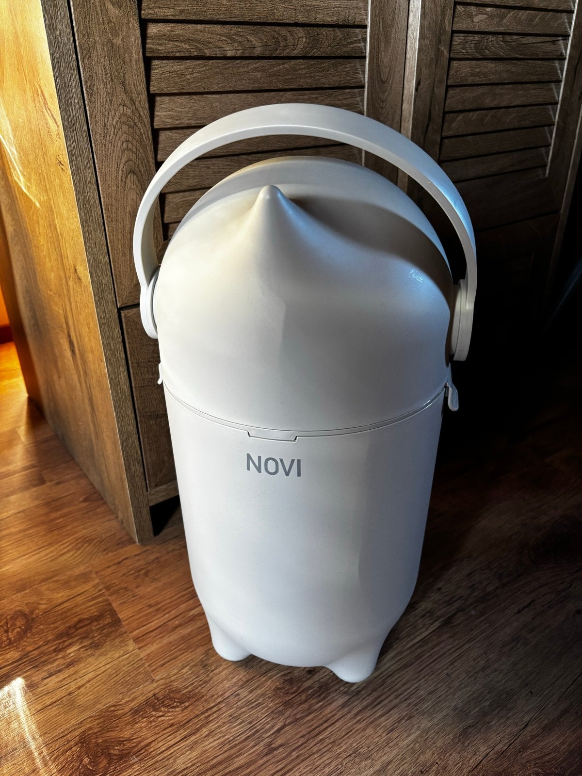 Novi Nappy Smart Luieremmer - taupe, Ophalen, Gebruikt