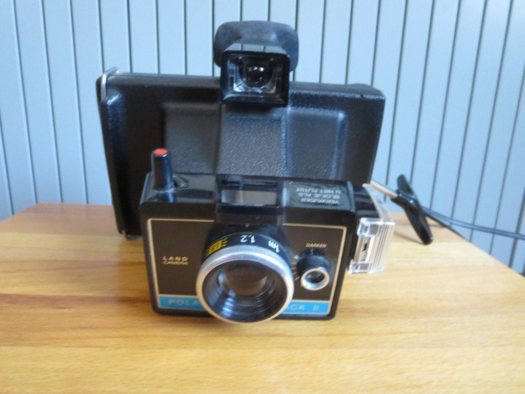 Polaroid Colorpack II Land Camera met originele koffer, Ophalen of Verzenden, Zo goed als nieuw, Polaroid, Polaroid