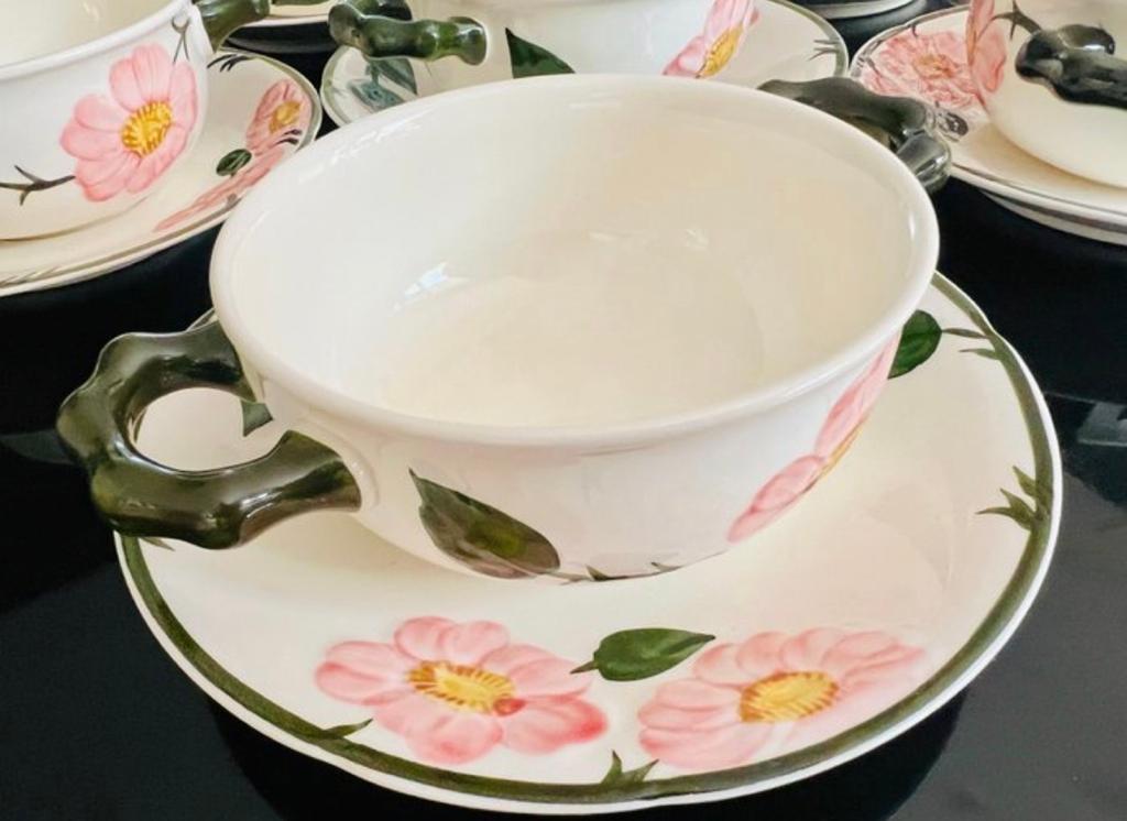 Villeroy & Boch wild Rose servies voor 6 personen, Huis en Inrichting, Keramiek, Ophalen of Verzenden, Zo goed als nieuw, Overige stijlen