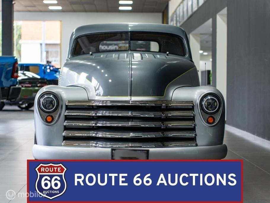 Chevrolet 3100 Pickup | 1948 | Route 66 Auctions, Overige carrosserieën, Chevrolet, Zwart, Bedrijf