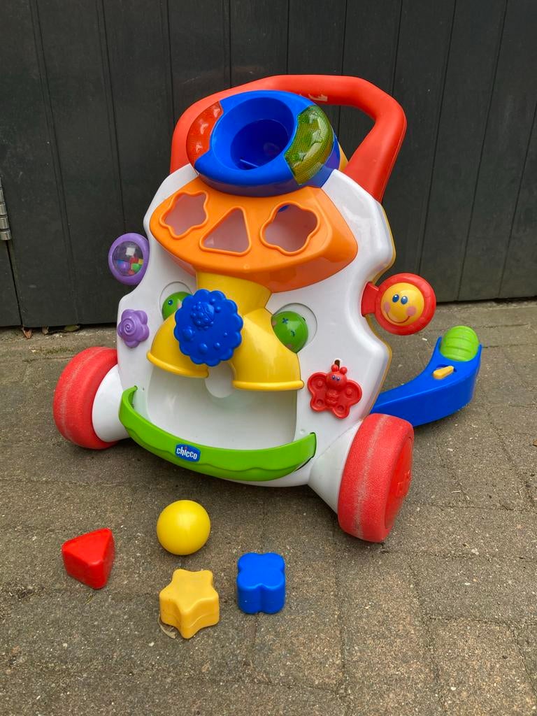 Chicco Loopwagen met geluidseffecten, Ophalen, Gebruikt, Overige typen, Met licht