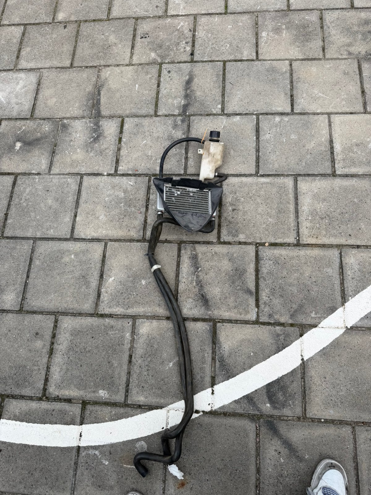 Orginele Zip SP koelsysteem radiateur kvs tank, Fietsen en Brommers, Ophalen of Verzenden, Zo goed als nieuw, Tank, Piaggio