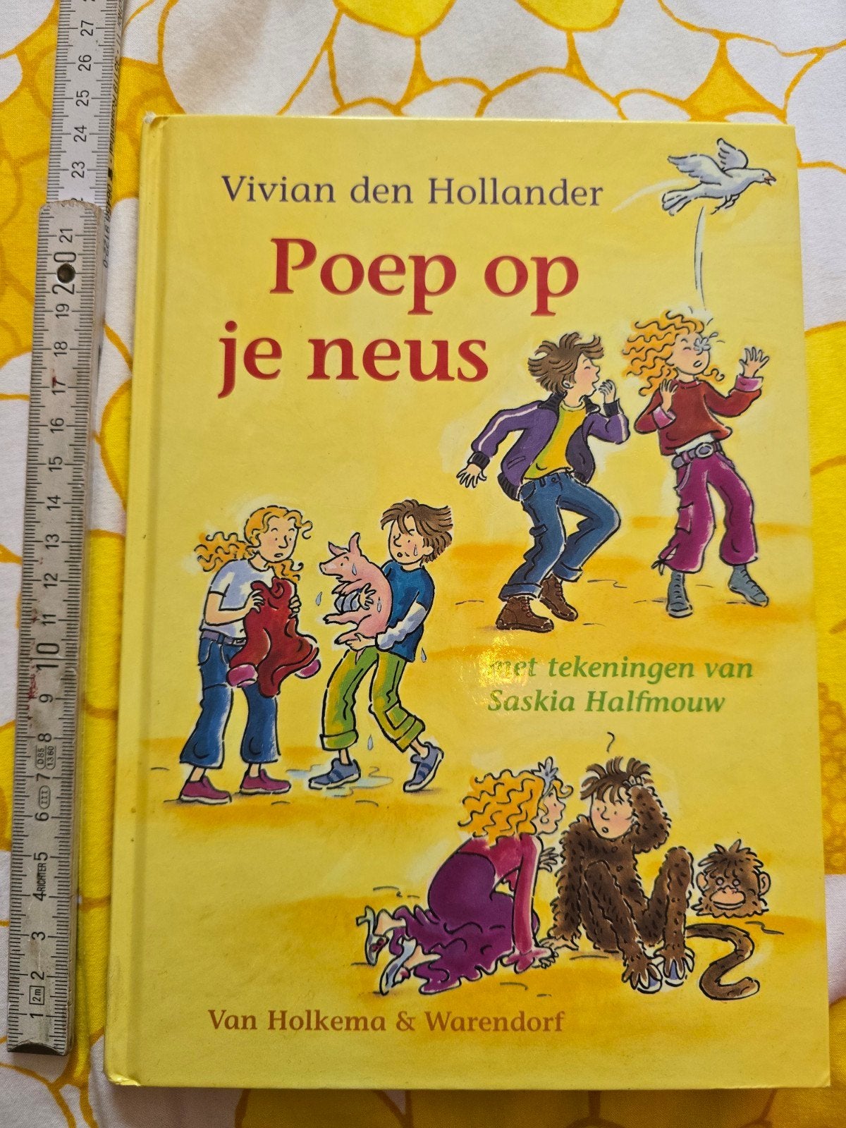 Poep op je neus - Suus en Tim AVI-boek, Ophalen of Verzenden, Gelezen, Vivian den Hollander, Fictie algemeen