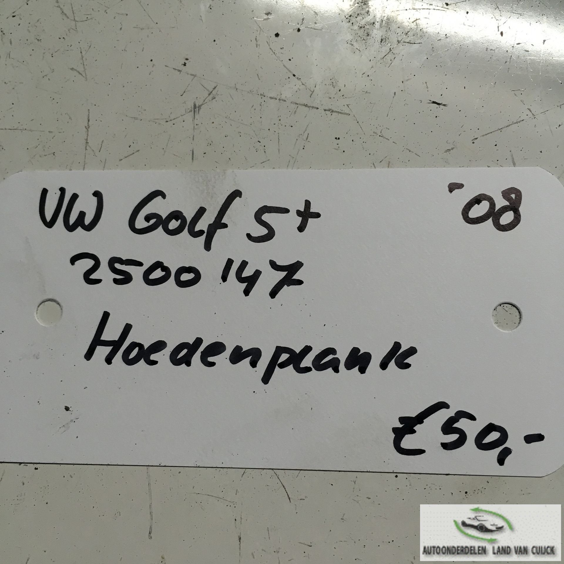 Vw Golf 5 Plus 1.4 B 2008 2500147  Hoedenplank