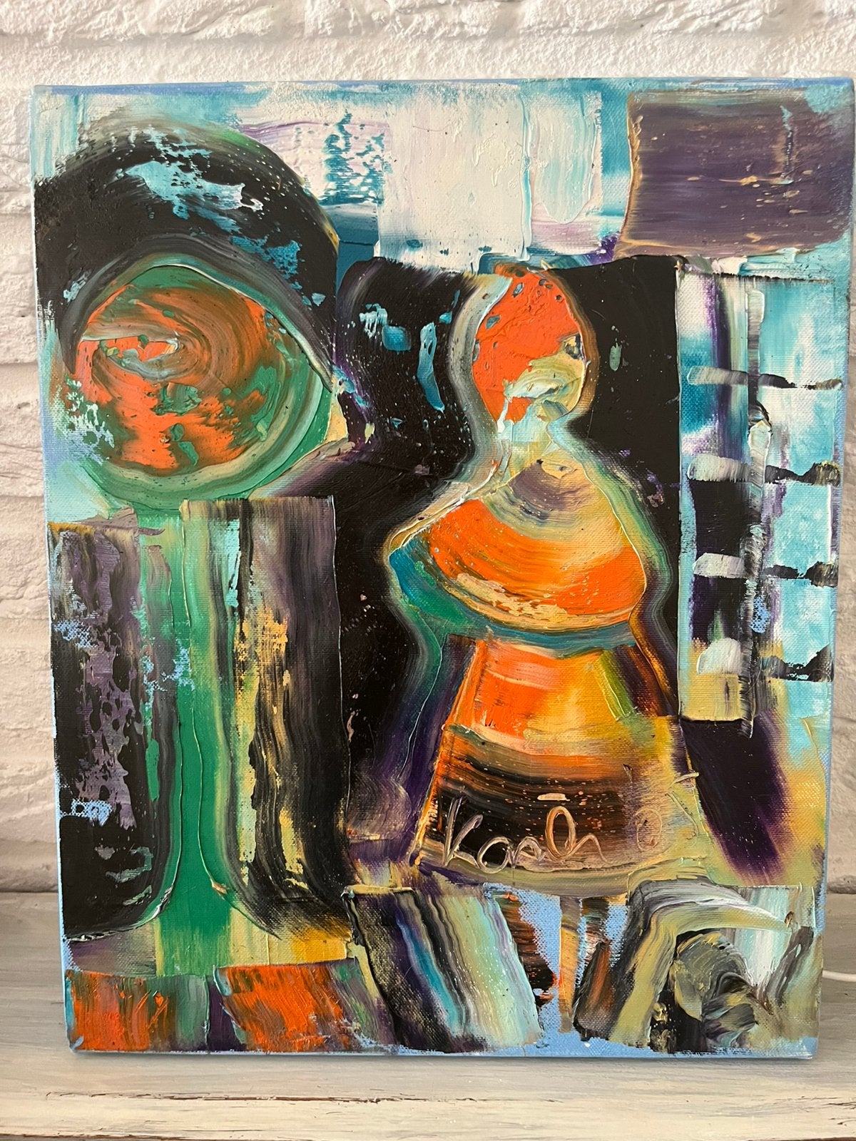 Olieverf  Jacob Kanbier 1949-2020, Antiek en Kunst, Ophalen of Verzenden