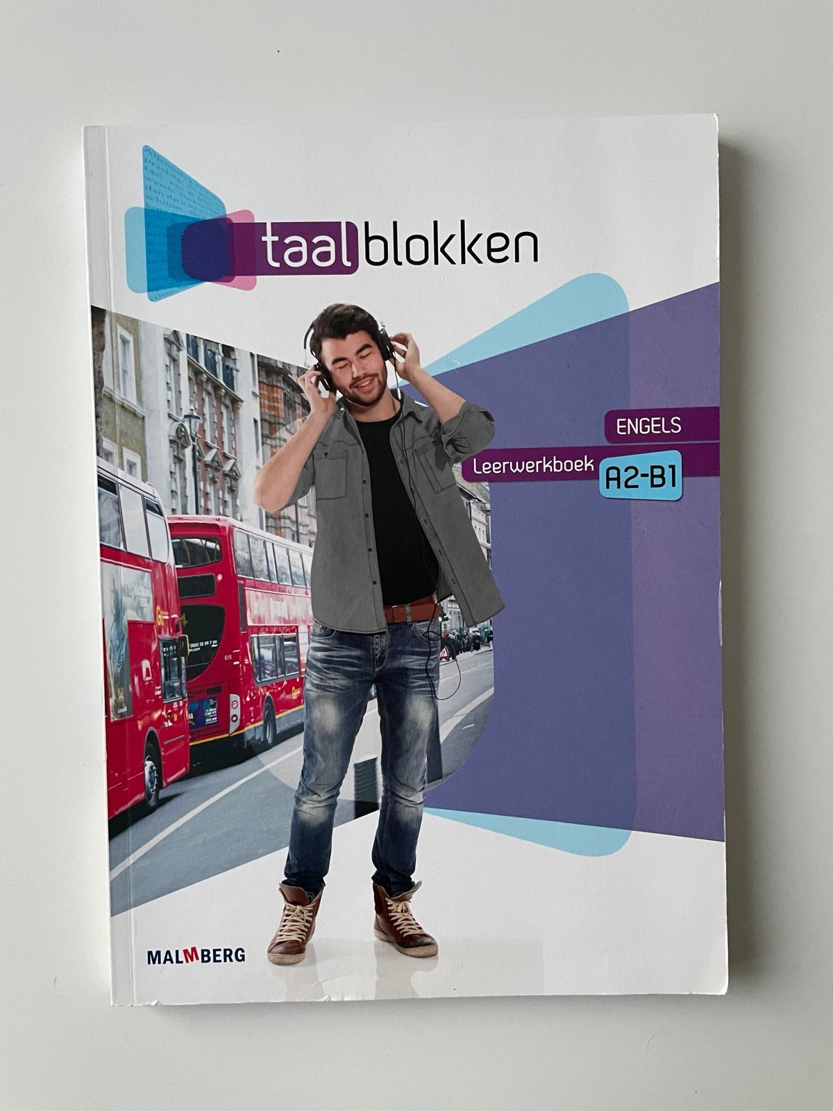 Taalblokken Engels A2-B1 Leerwerkboek Malmberg, Ophalen of Verzenden, Zo goed als nieuw, Non-fictie
