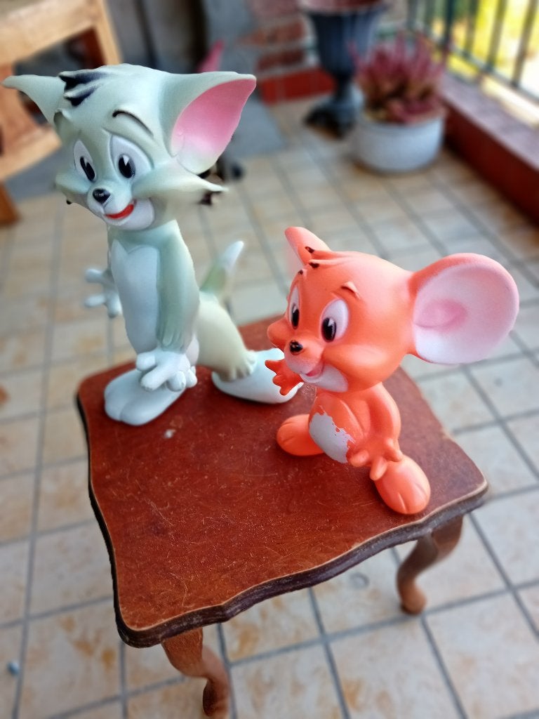 Piep Pop Tom en Jerry, Verzamelen, Ophalen, Overige figuren, Gebruikt, Beeldje of Figuurtje