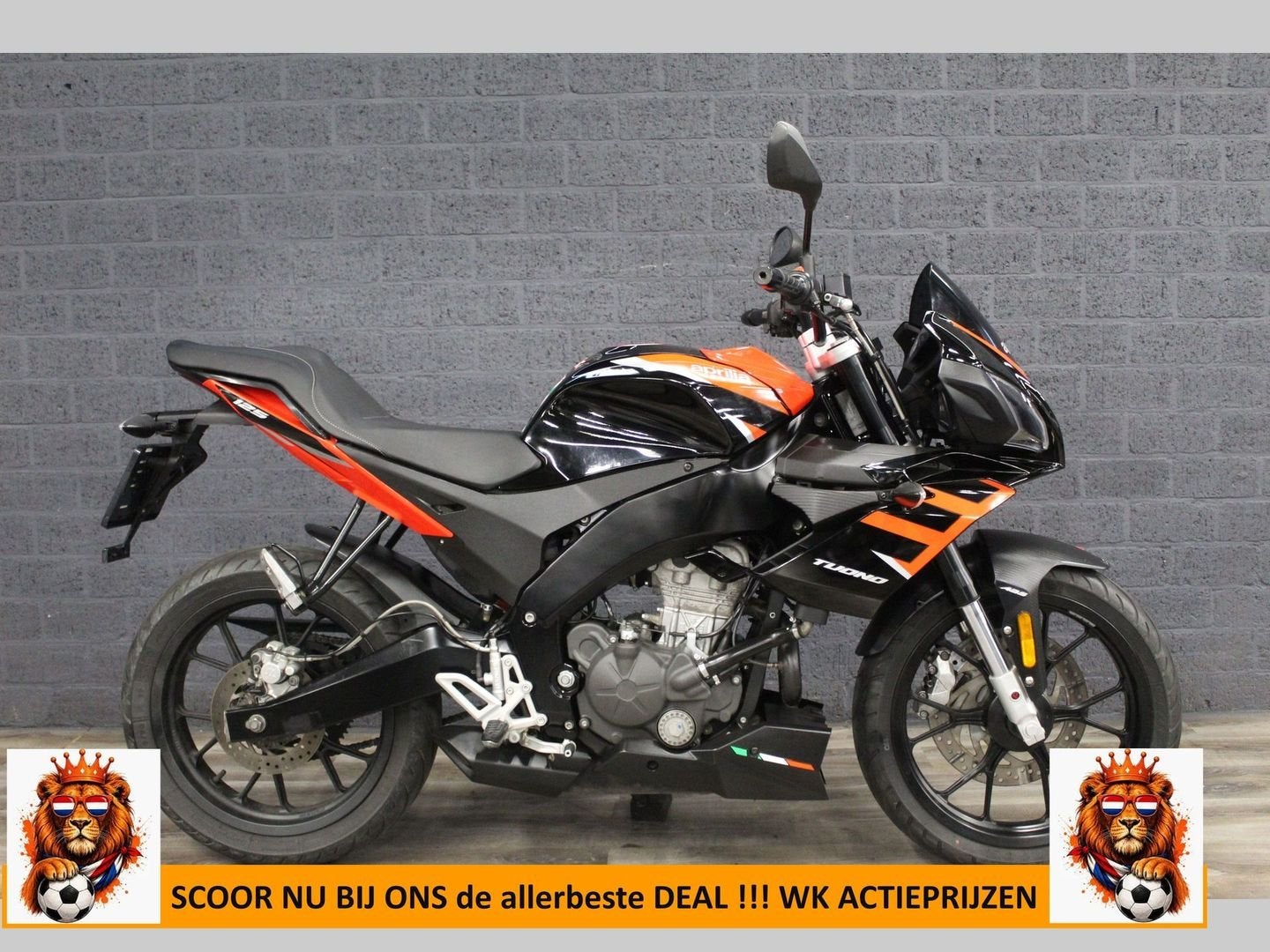 APRILIA TUONO 125 ABS (bj 2021) 17,600 km A1 Geschikt, Bedrijf, Onbekend, Sport, APRILIA