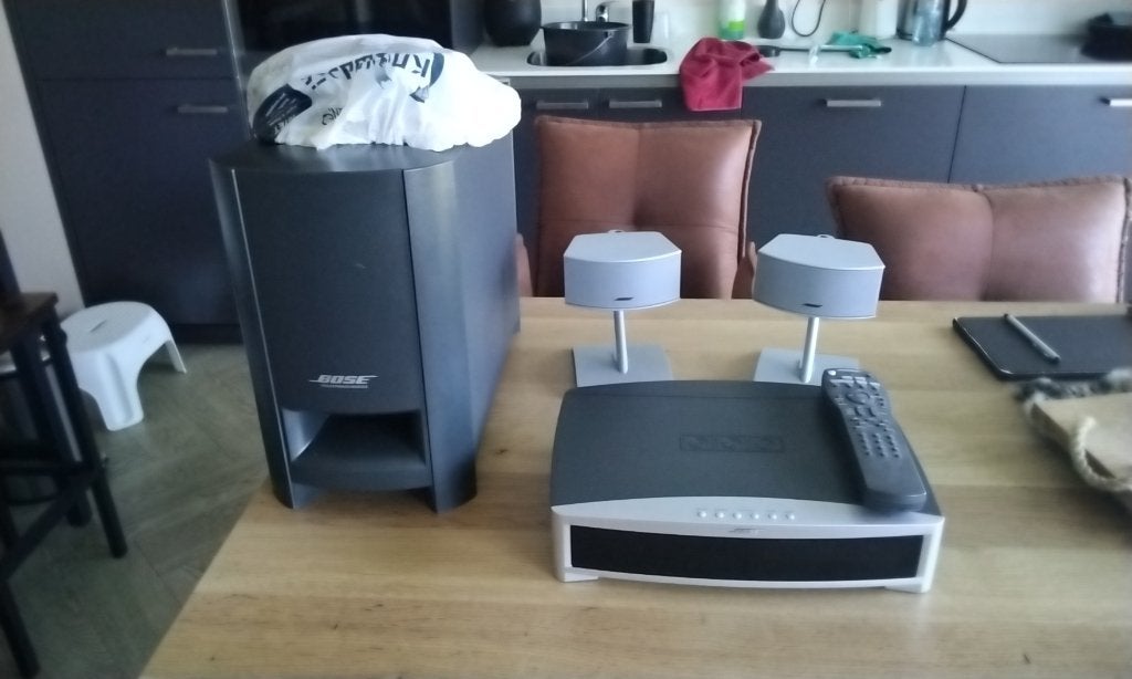 Bose geluidset, Ophalen, Zo goed als nieuw, Bose, Inclusief kabels
