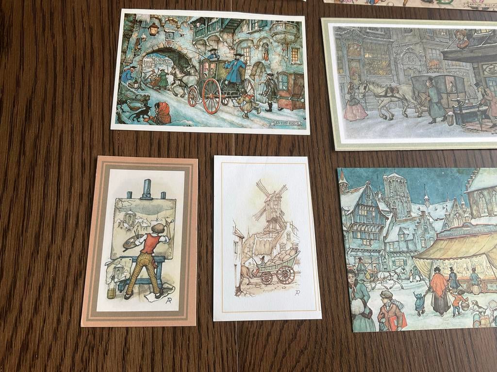 Anton Pieck kaarten, Ophalen of Verzenden, 1960 tot 1980, Ongelopen