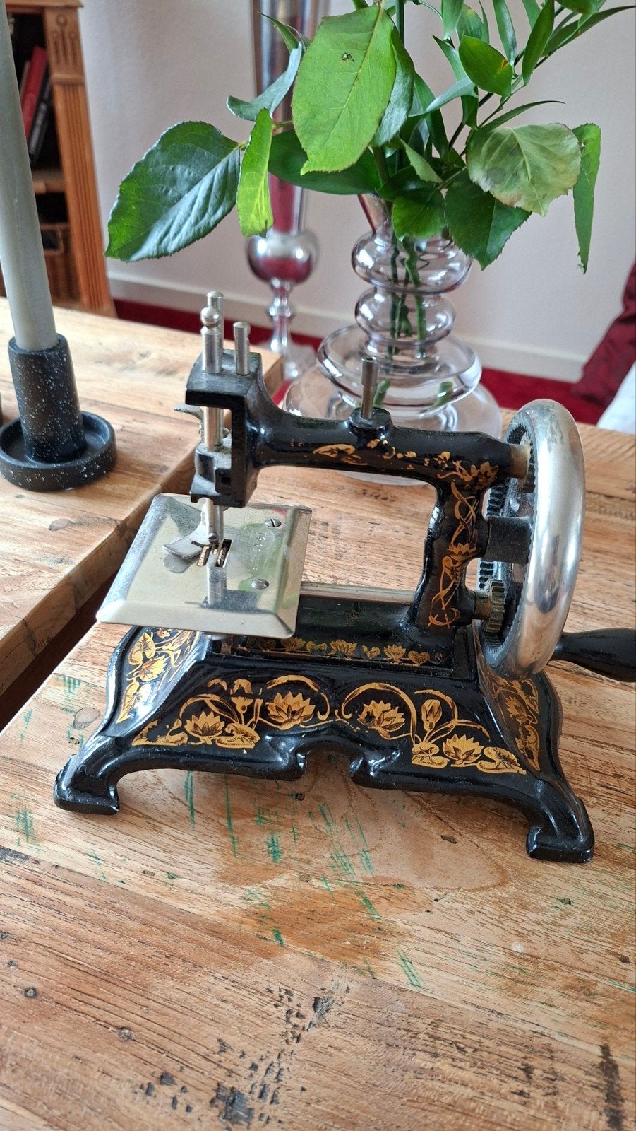 Müller kindernaaimachine, Antiek en Kunst, Antiek | Naaimachines, Ophalen of Verzenden