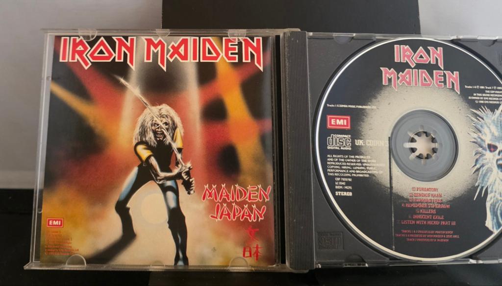 Iron Maiden - Maiden Japan CD (EMI), Cd's en Dvd's, Ophalen of Verzenden, Zo goed als nieuw
