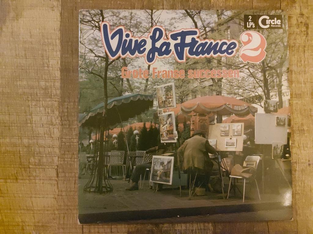 Dubbellp Vive la France (deel 2) / Various artists (1978), Cd's en Dvd's, Vinyl | Verzamelalbums, Gebruikt, Pop, 12 inch, Ophalen of Verzenden