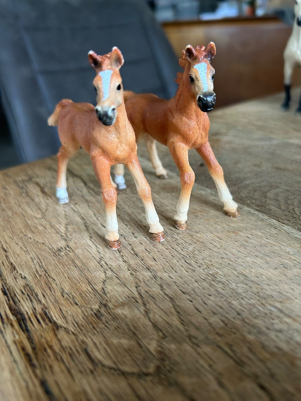 Grote collectie Schleich paarden en veulens het zijn er 80, Kinderen en Baby's, Ophalen of Verzenden, Gebruikt, Jongen of Meisje