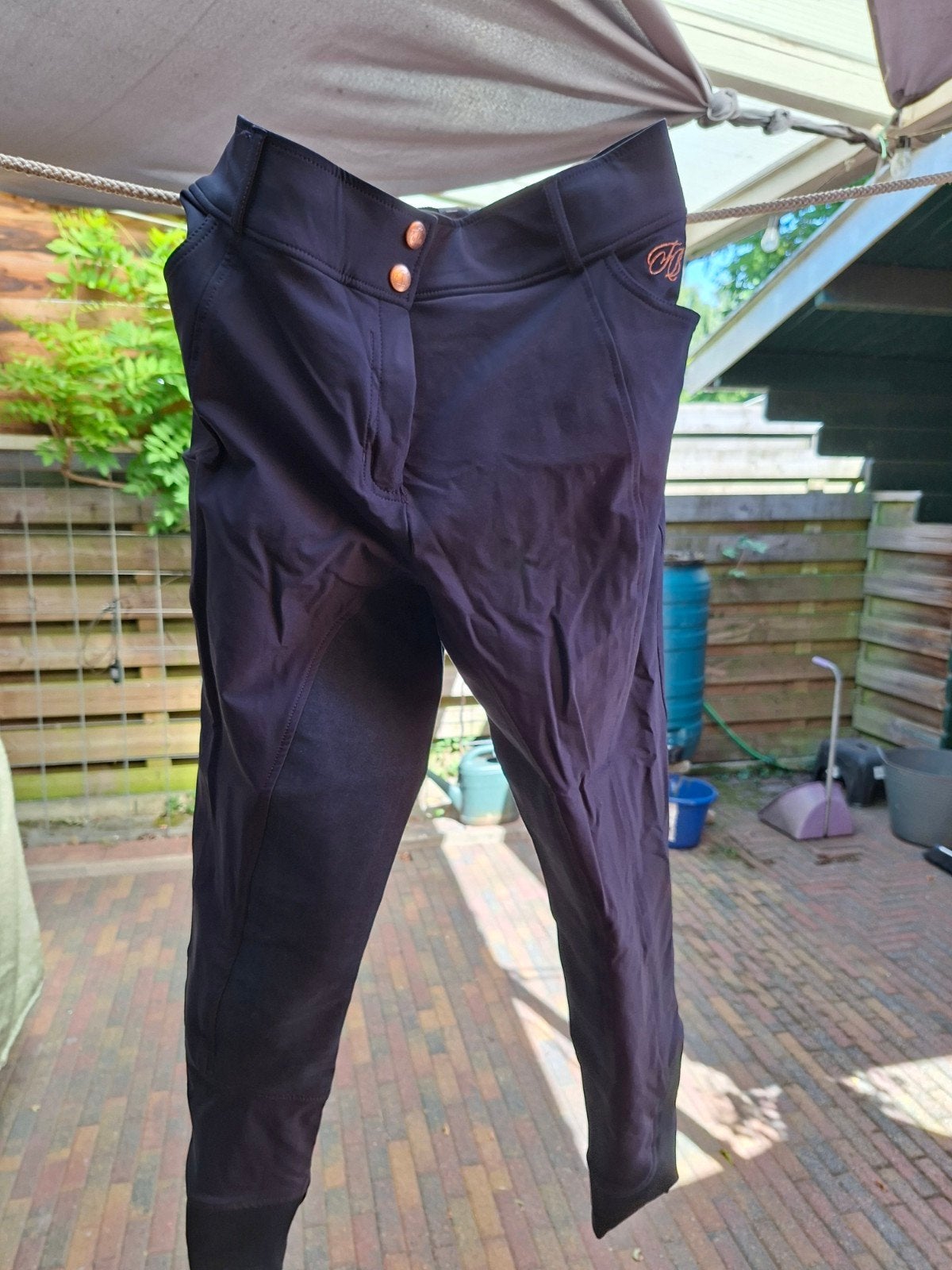 te koop donker blauw felix butler rijbroek, Dieren en Toebehoren, Paardrijkleding, Ophalen of Verzenden, Zo goed als nieuw, Dressuur