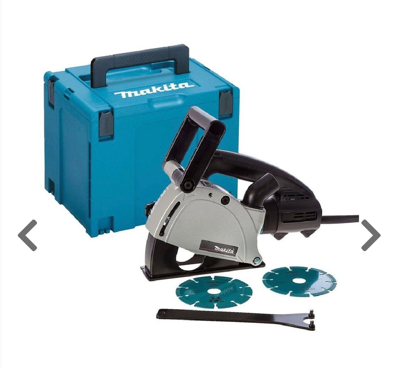 Makita SG1251J 230V Sleuvenzaag | 1400w, Doe-het-zelf en Verbouw, Ophalen of Verzenden, Zo goed als nieuw, 1200 watt of meer, 70 mm of meer
