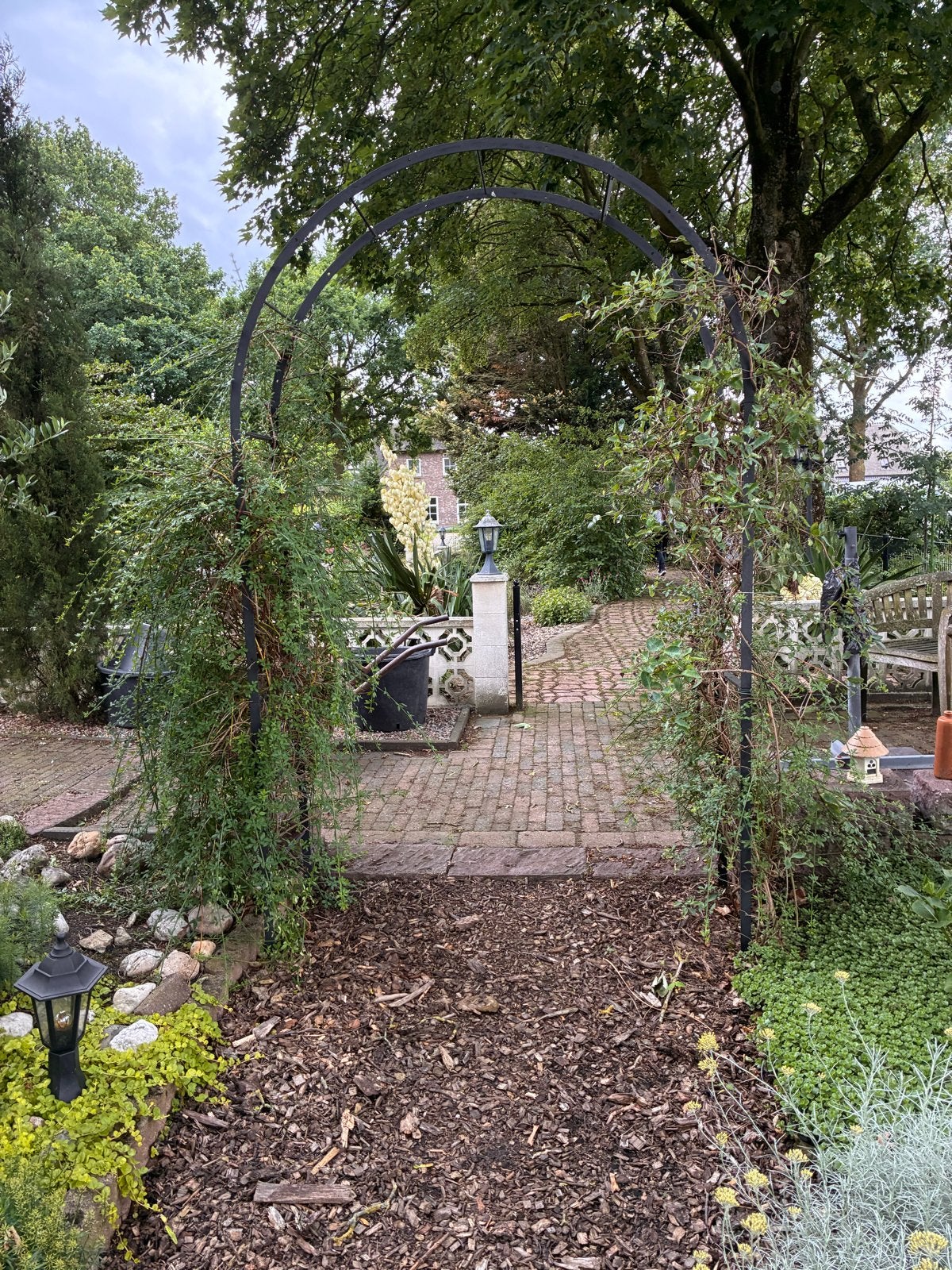 Metalen pergola Tuinboog / Rozenboog - Stevig en Decoratief, Ophalen, Gebruikt