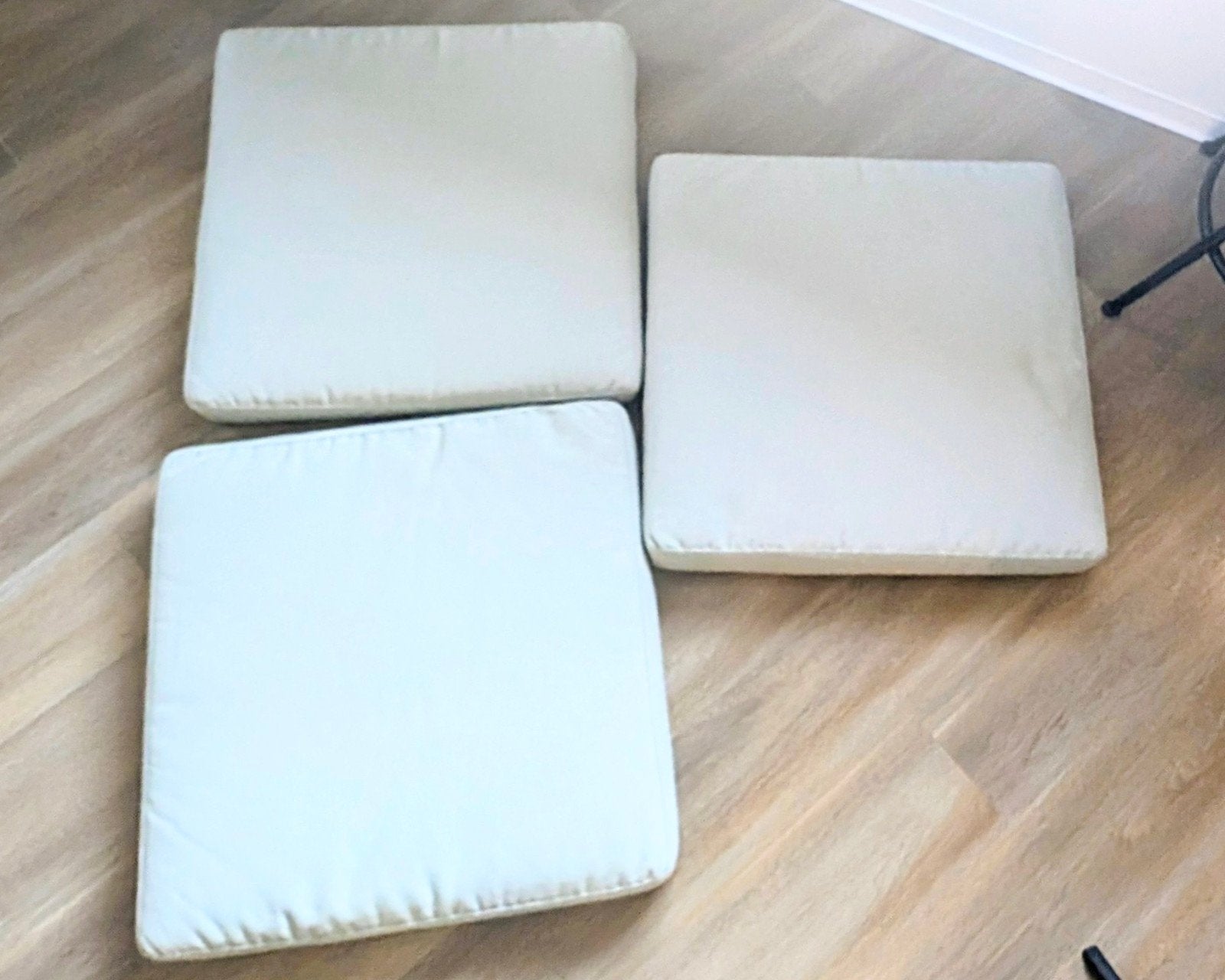 3 loungekussens IKEA HÅLLÖ, Tuin en Terras, Ophalen, Gebruikt