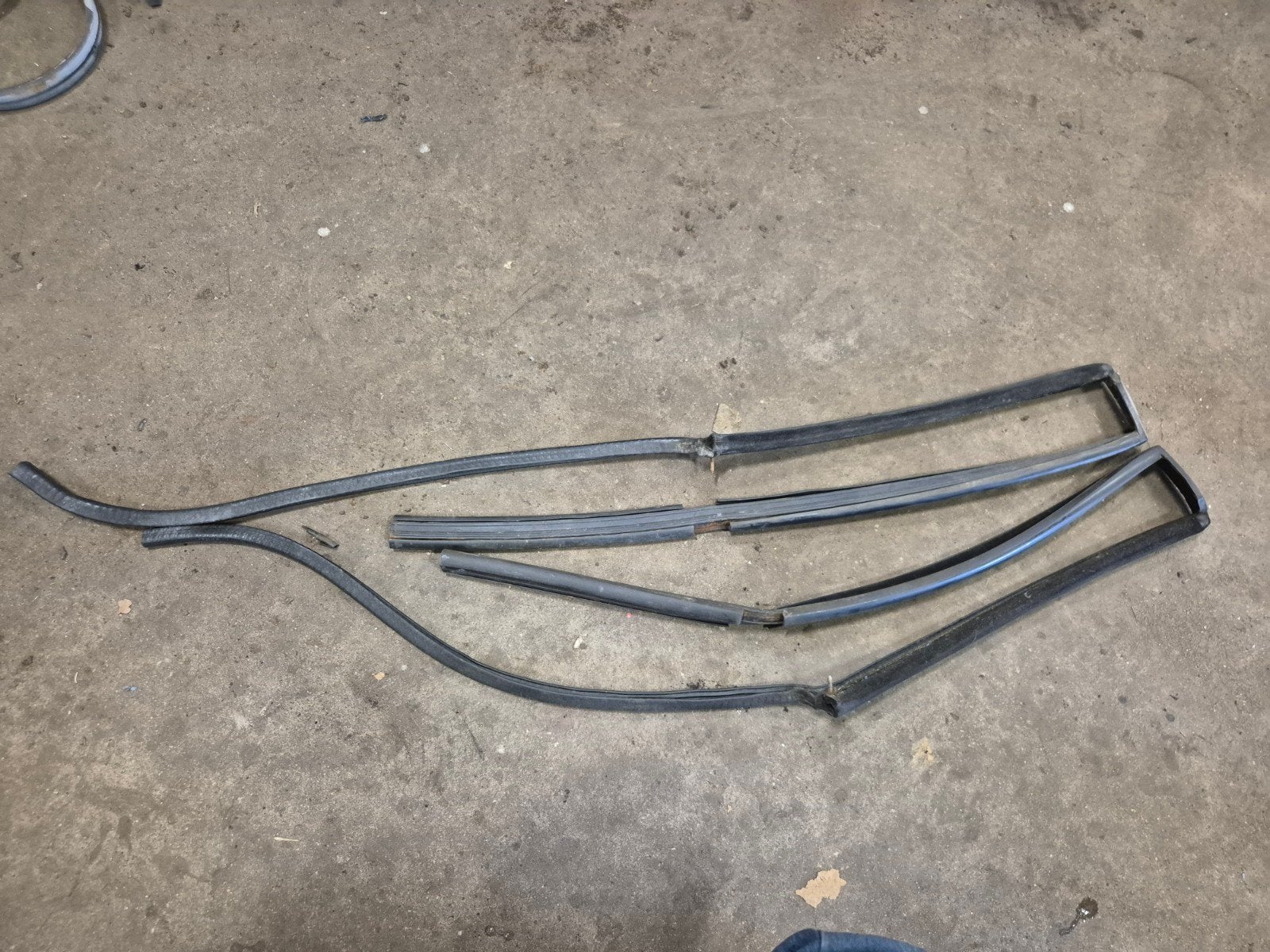 b-stijl rubbers golf1 cabrio, Ophalen of Verzenden, Gebruikt, Volkswagen